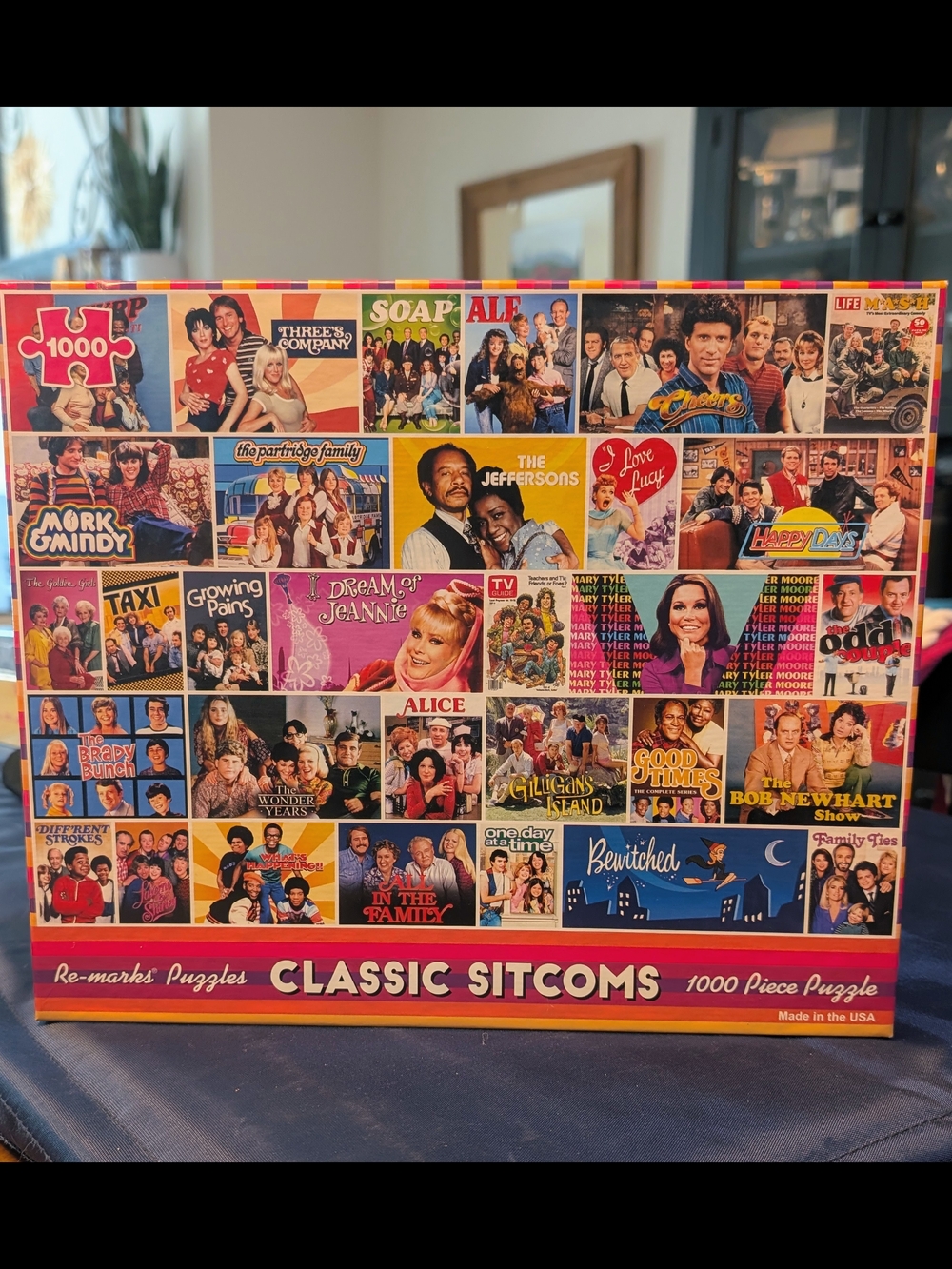 🧩Re-marks Classic Sitcoms 1000-Piece Puzzle - All Pieces Present,